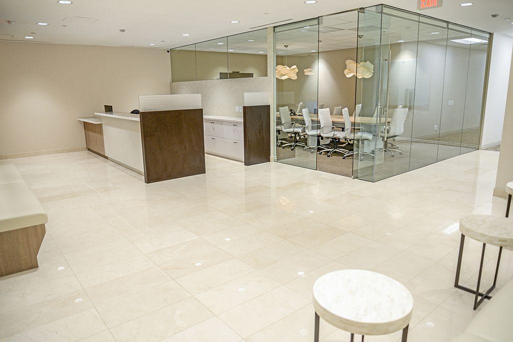 Reception & conference room