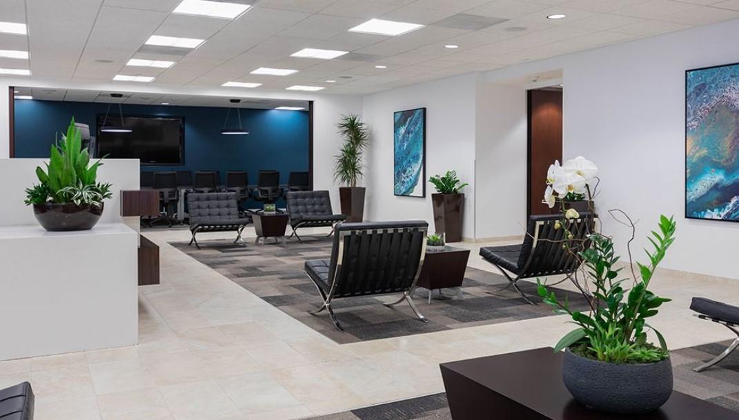 Visitor waiting area
