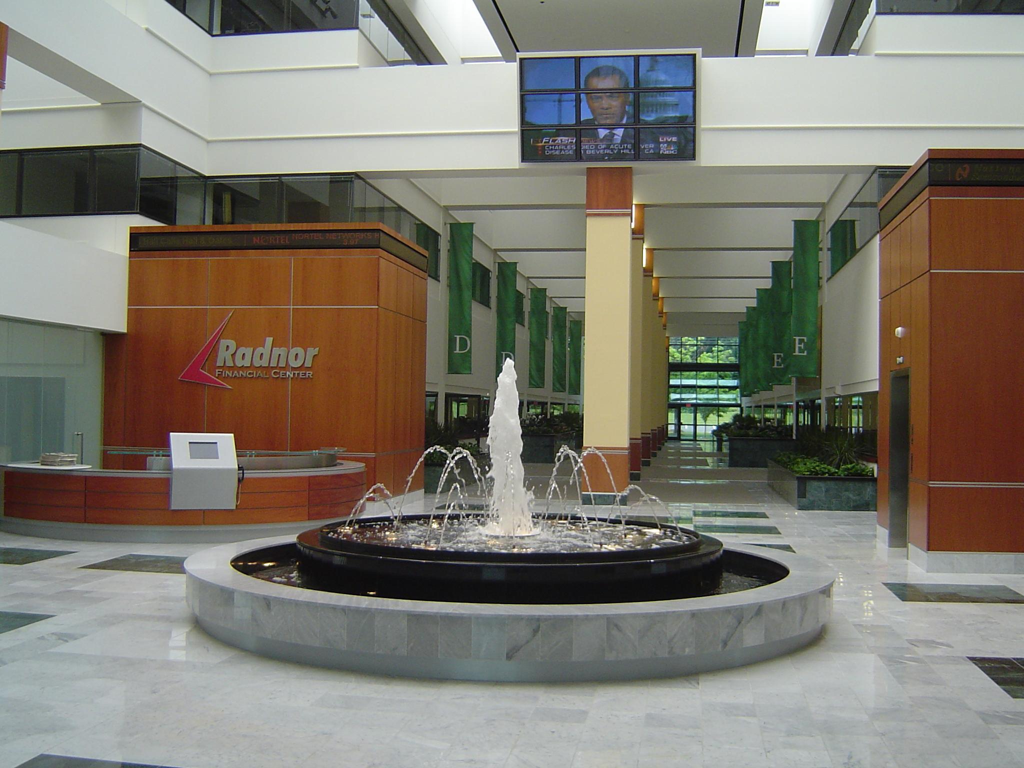 Main Lobby Fountain