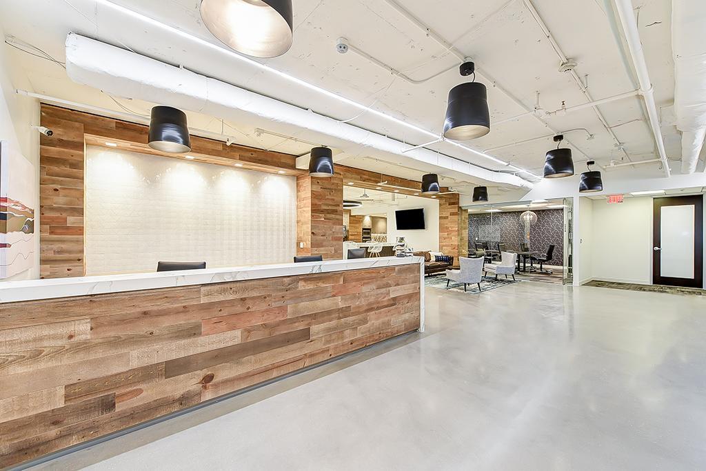 Reception desk