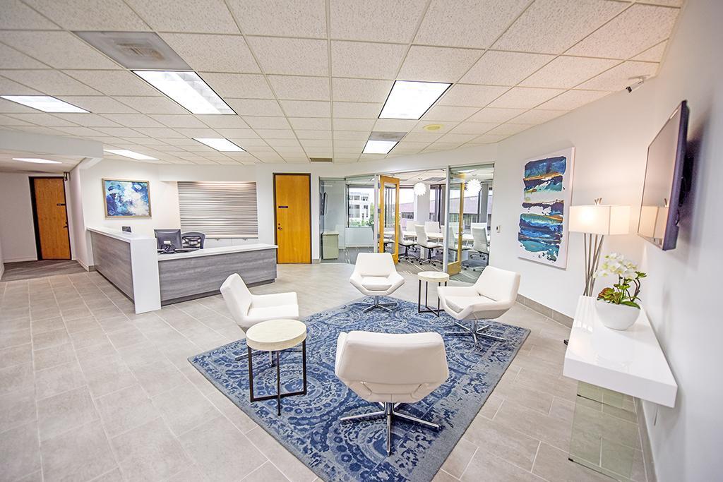 Beautiful reception area