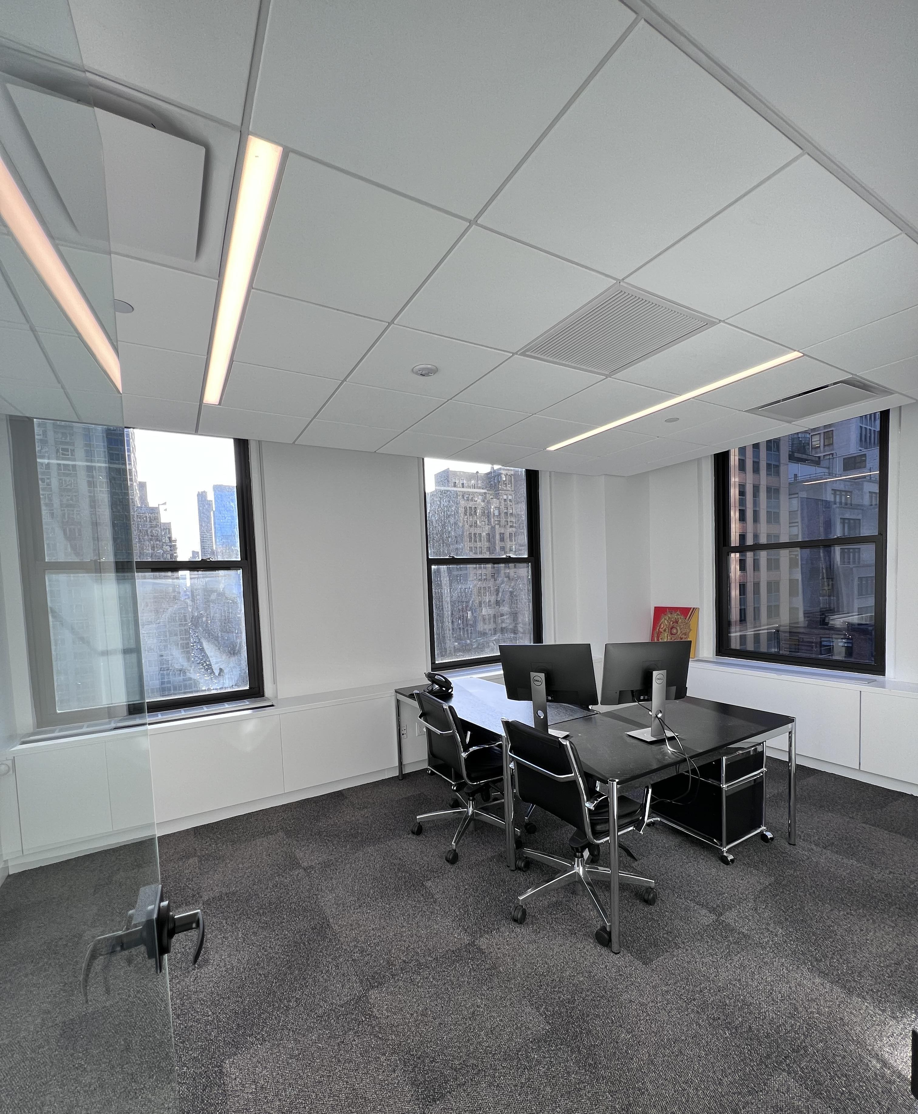 3 Window Corner Office