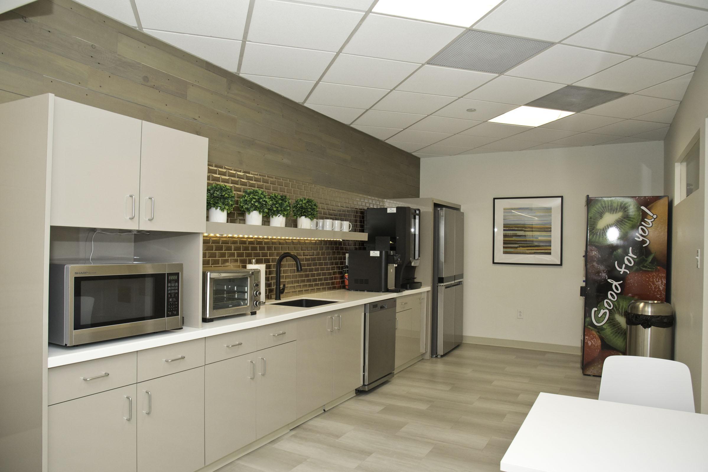 Kitchen and common area