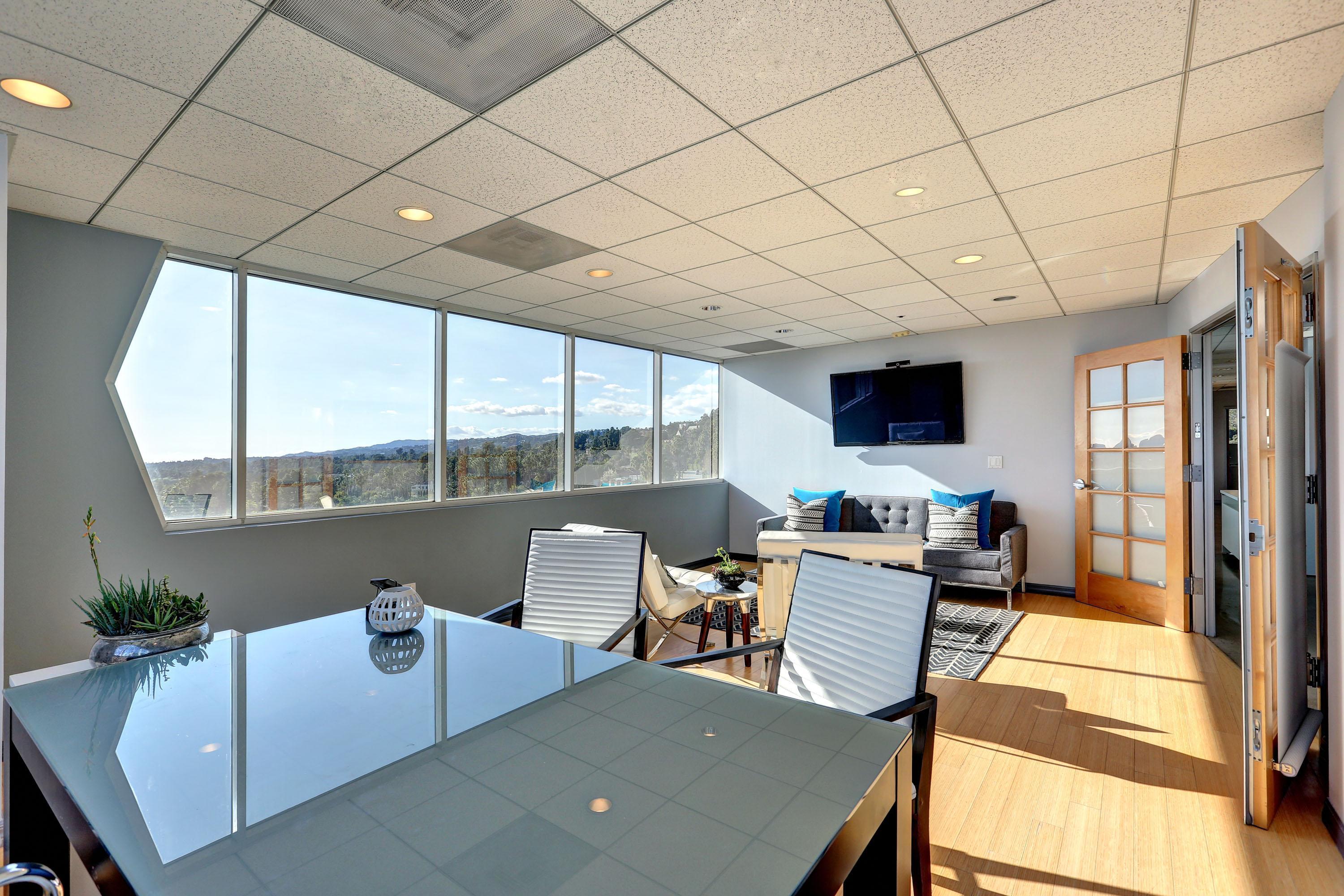 LFS Corner, Window Line Office on 10th Floor of a Premier Building - Impressive space and Jaw Dropping Views!