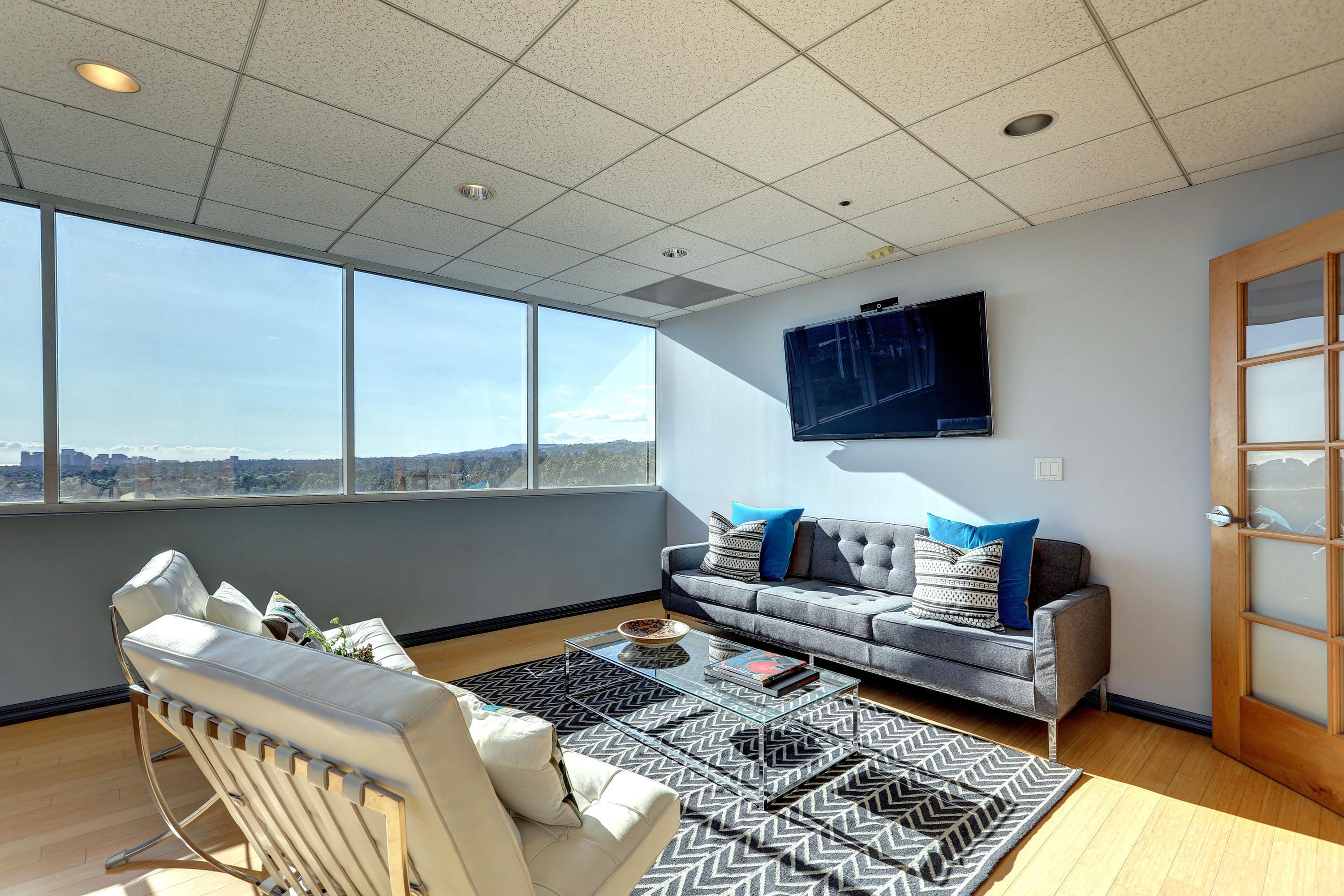 Corner, Window Line Office on 10th Floor of a Premier Building - Impressive space and Jaw Dropping Views!