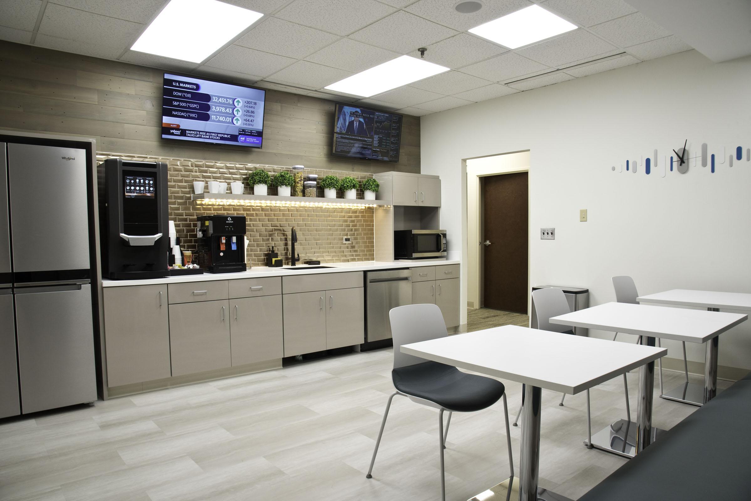 LFS Shared kitchen with complimentary coffee and tea