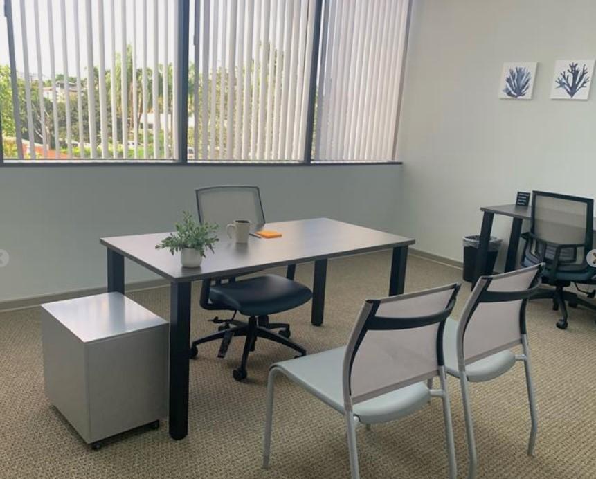 Typical windowed office for an attorney - 3 windows