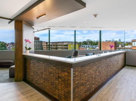 Reception area