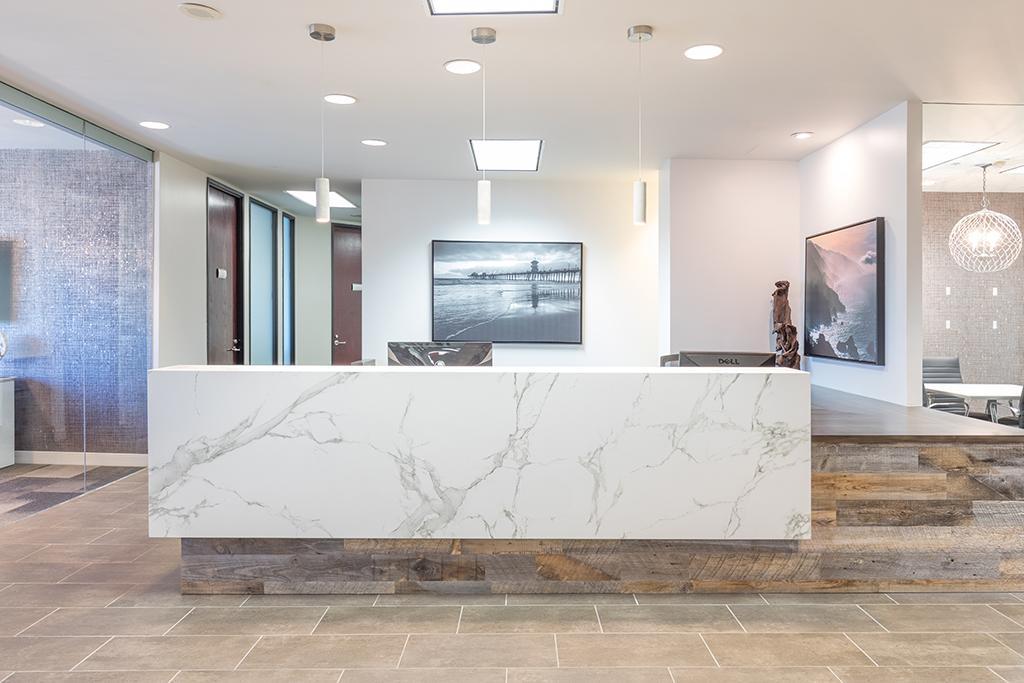 Reception area
