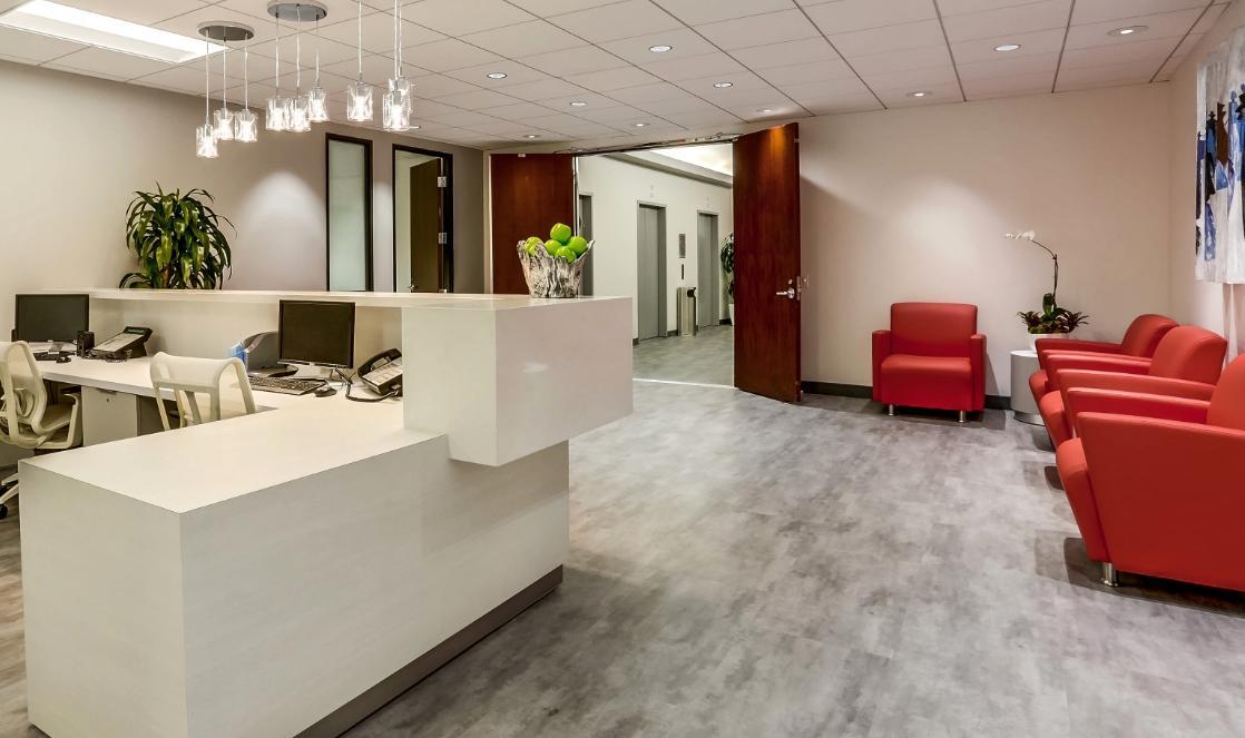 Reception and Visitor Waiting Area