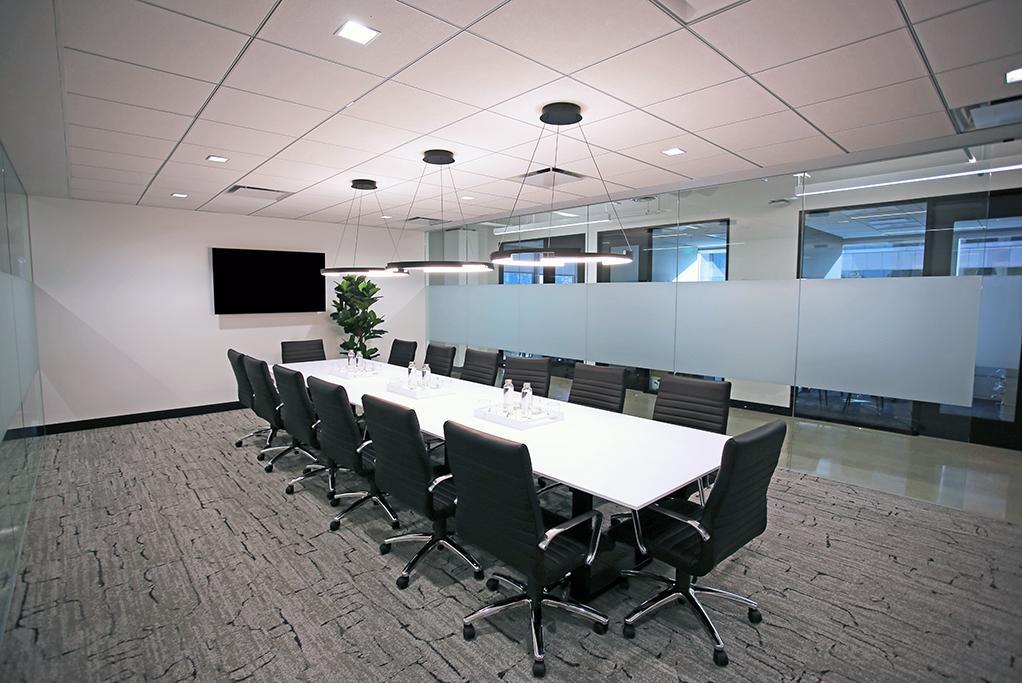 LFS Large Conference Room with 12-seat table