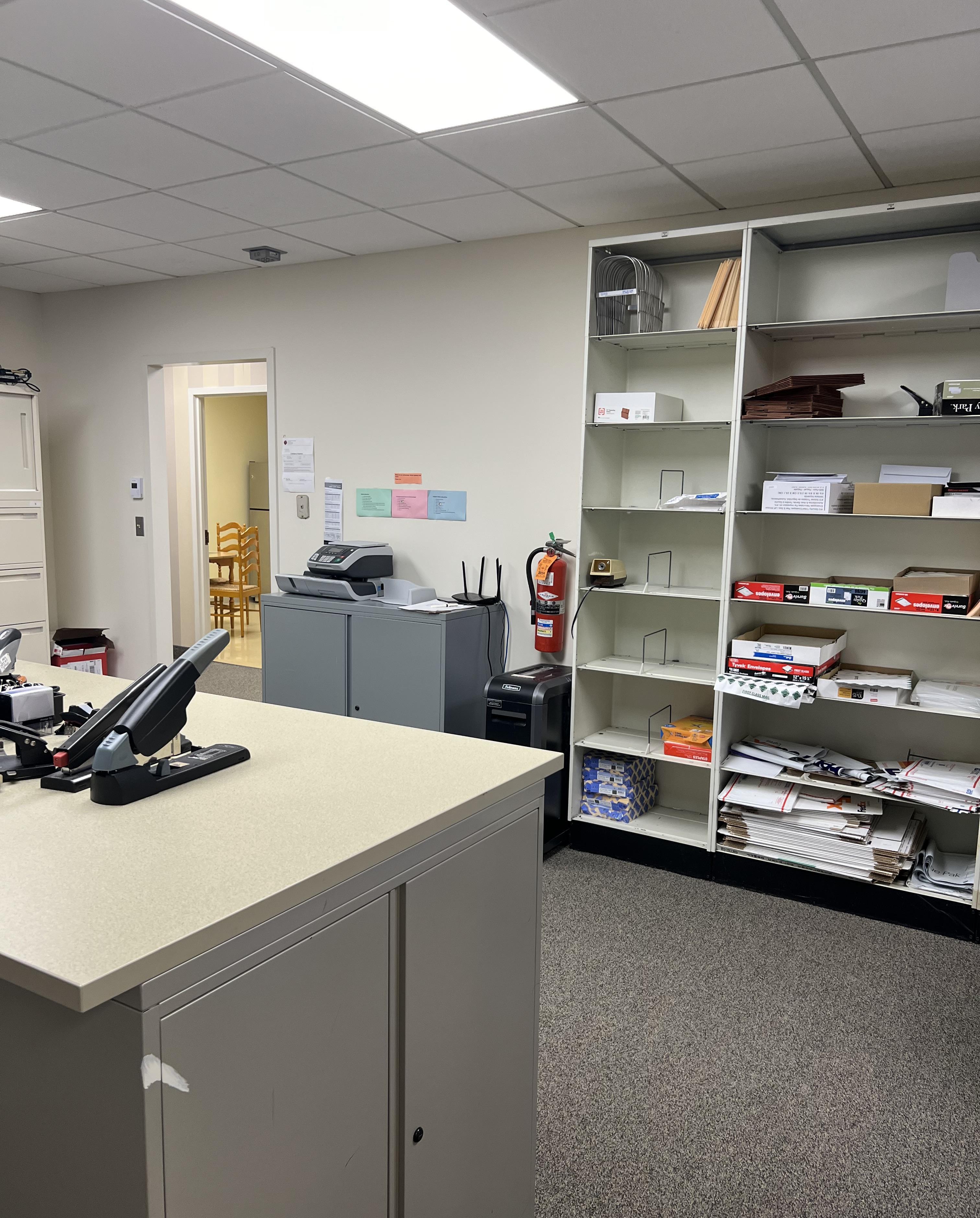 LFS Storage, Document preparation area