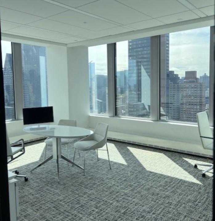 Corner office example finishes