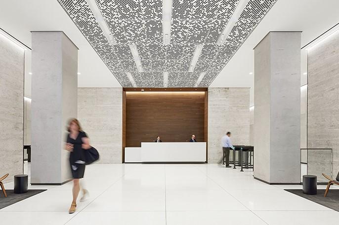 825 Third Ave brand new lobby