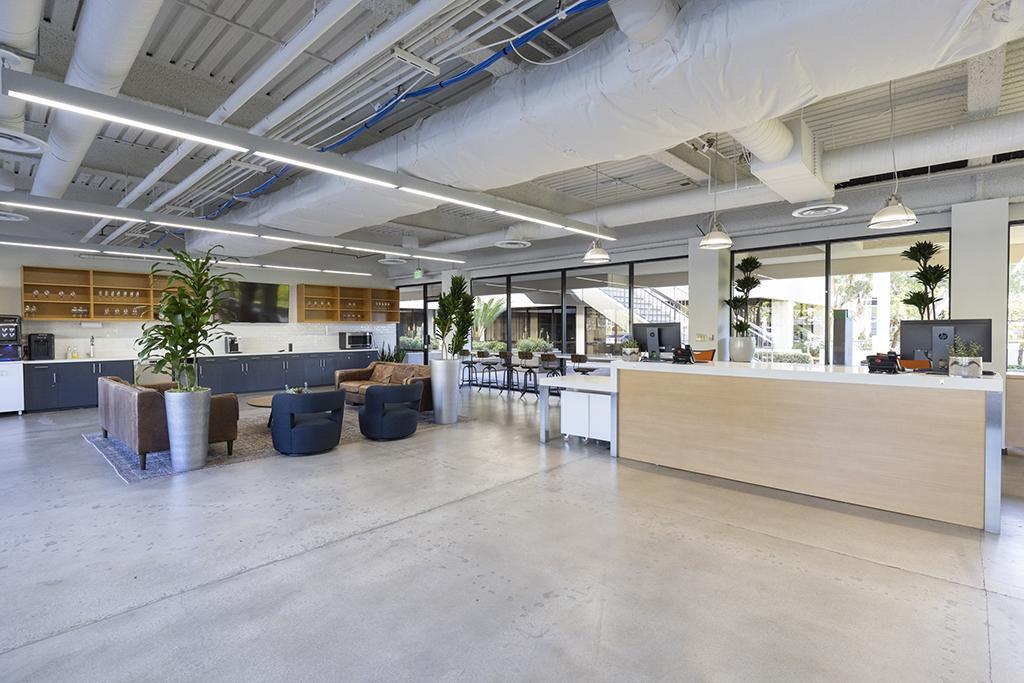 LFS Expansive entry and waiting area