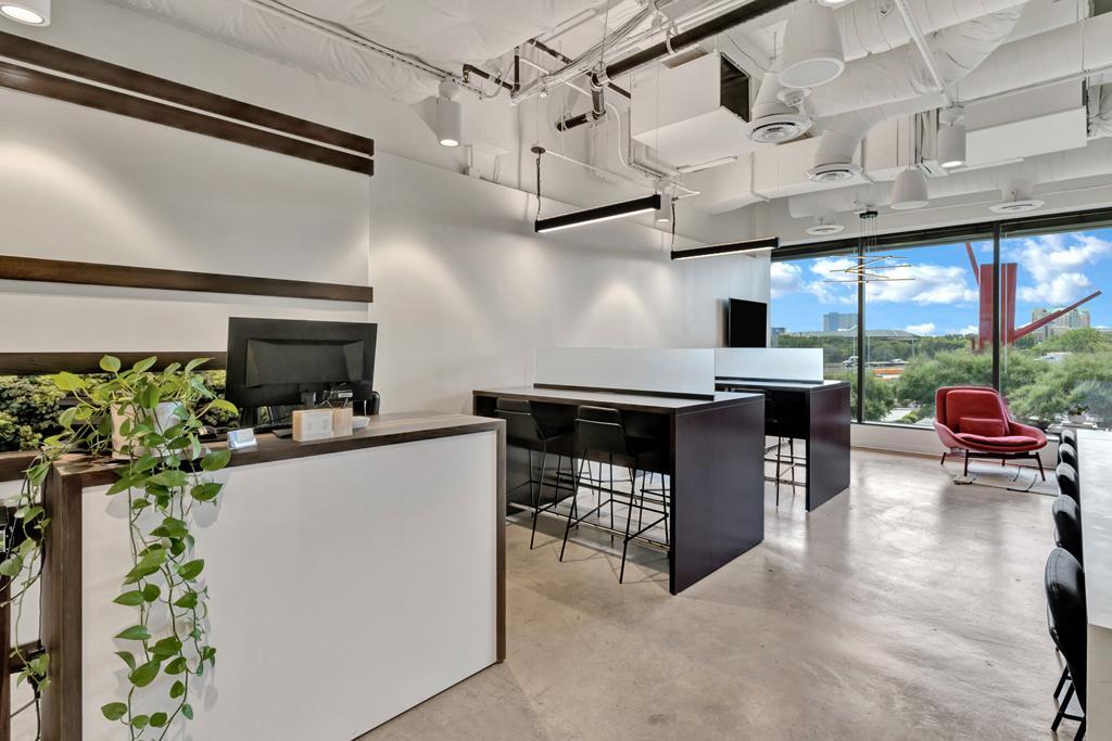 Reception area